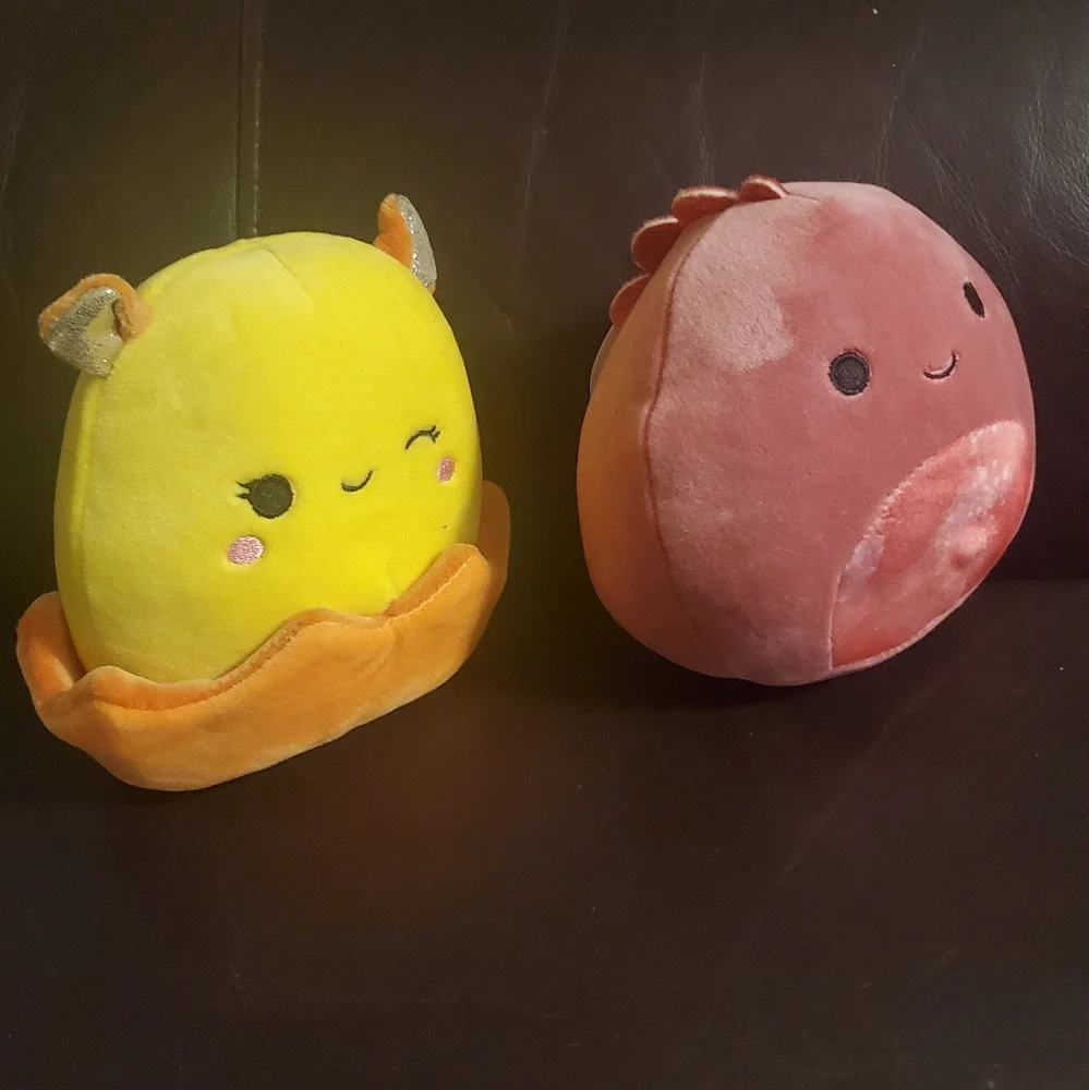 Squishmallows 5" Sea Life Squad 2 pack Poleena and Bijan - Picture 1 of 8